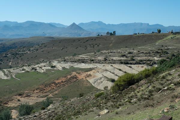 Village group Malealea, Lesotho